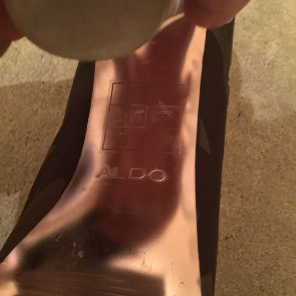 ALDO Limited edition Oceani Camo Do Ya Thing Ankle Boot Bootie - Picture 7 of 7